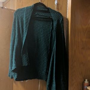 Green cardigan